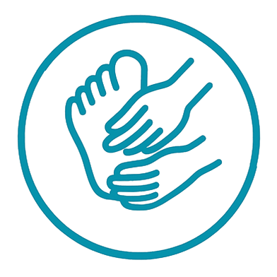 Massage combiné, pieds, mains, visage et dos avec Géraldine Viatte – Lausanne & Cheyres (soins reconnus ASCA & RME)